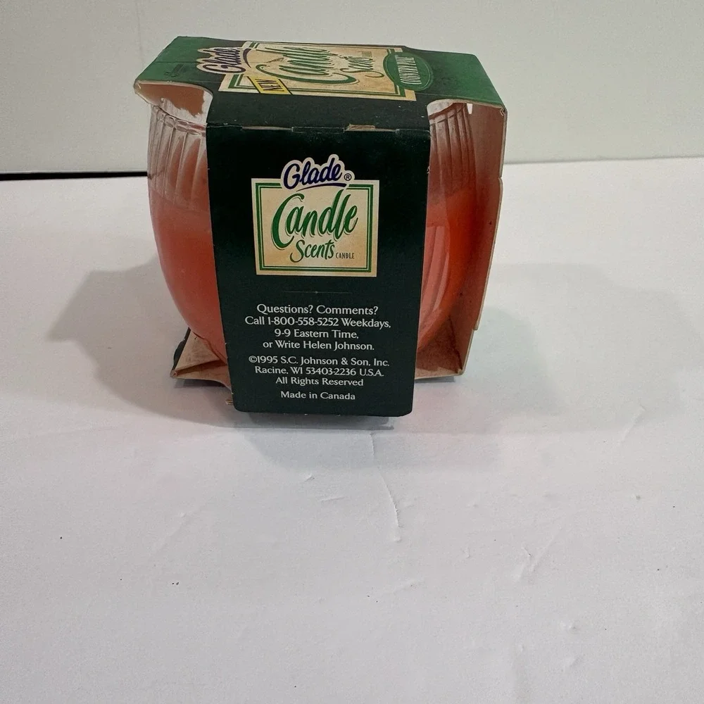 Glade candle scents